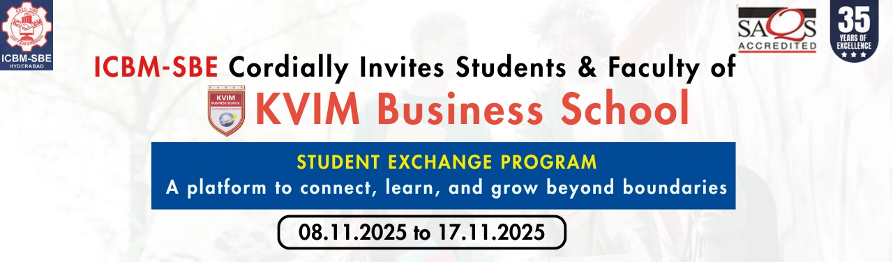 ICBM-SBE STUDENT EXCHANGE PROGRAM